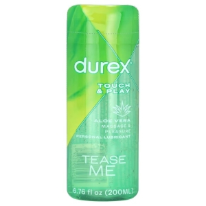 Durex, 터치 앤 플레이, 개인 윤활제, 알로에베라, 200ml(6.76fl oz)