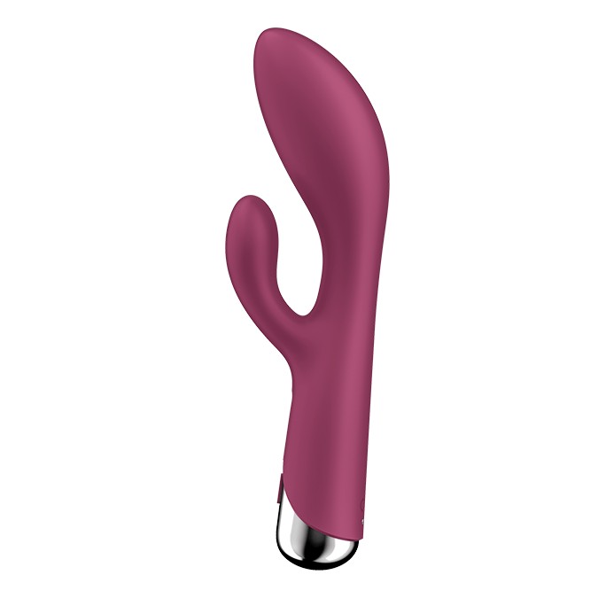 RABBITVIBRATOREN-SATISFYER 사티스파이어 '스핀링 래빗 1', 20CM