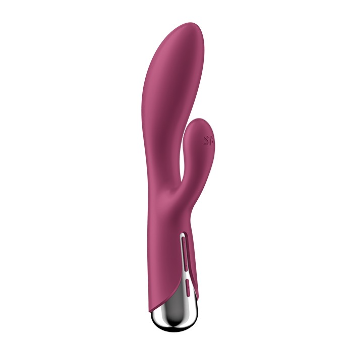 RABBITVIBRATOREN-SATISFYER 사티스파이어 '스핀링 래빗 1', 20CM