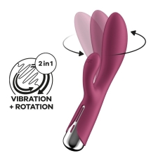 RABBITVIBRATOREN-SATISFYER 사티스파이어 '스핀링 래빗 1', 20CM