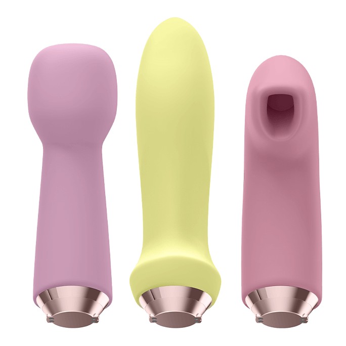 섹스 토이 세트 - Satisfyer 사티스파이어 '마블러스 포', 4개 부품