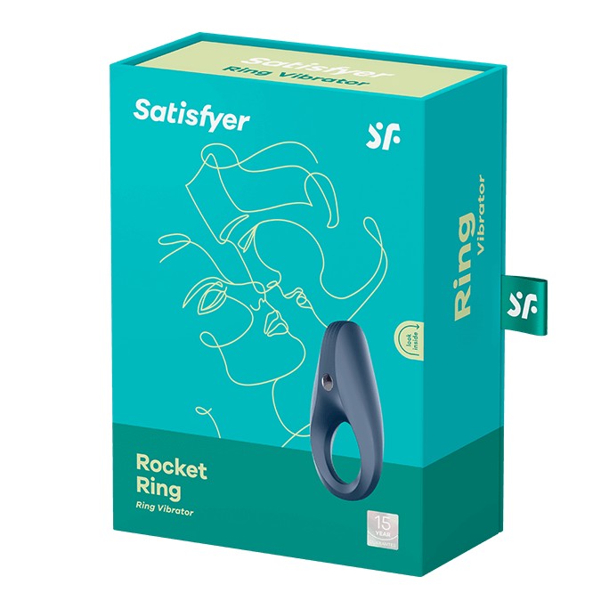 반지 - Satisfyer  실리콘으로 만든'Rocket Ring',2.5 + 5CM