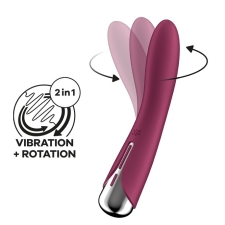 G-Spot 진동기 - Satisfyer  '회전 진동 1', 17.5CM