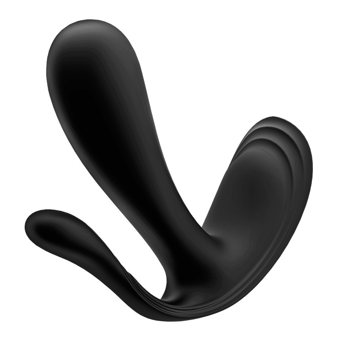 휴대용 블루투스 진동기 - Satisfyer Satisfyer 'Top Secret+ Connect App', 11 cm (black)