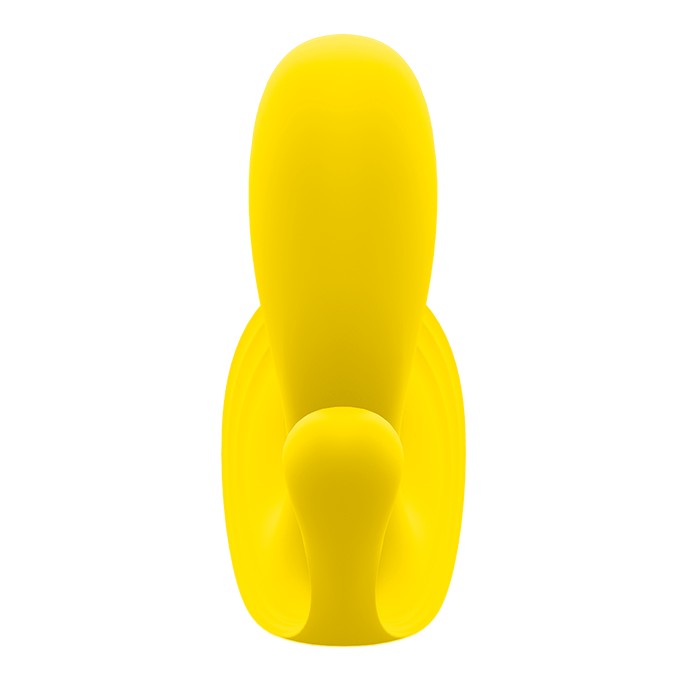 휴대용 블루투스 진동기 - Satisfyer Satisfyer 'Top Secret+ Connect App', 11 cm (yellow)