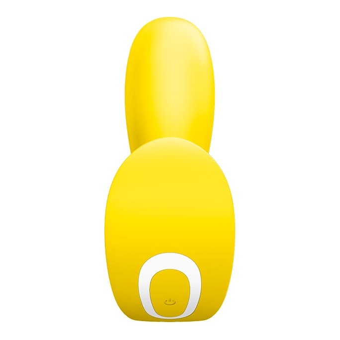 휴대용 블루투스 진동기 - Satisfyer Satisfyer 'Top Secret+ Connect App', 11 cm (yellow)